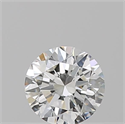 Natural Diamond 0.70 Carats, Round with Excellent Cut, H Color, VS1 Clarity and Certified by GIA