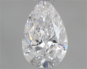 Foto Diamante Natural 0.50 quilates, De pera , Color E, claridad SI1 y certificado GIA de