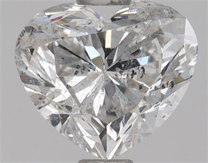Picture of Natural Diamond 1.00 Carats, Heart with  Cut, E Color, SI2 Clarity and Certified by HRD