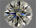 Diamante Natural 0.90 quilates, Redondo , Color K, claridad VVS1 y certificado IGI