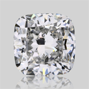 Foto Diamante Natural 0.75 quilates, Del cojín , Color F, claridad VS1 y certificado GIA de