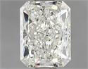 Natural Diamond 1.08 Carats, Radiant with  Cut, J Color, VVS2 Clarity and Certified by GIA
