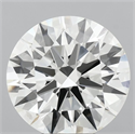 Del inventario de diamantes de laboratorio, 5.03 quilates, Redondo , Color H, claridad VVS1 y certificado IGI