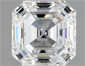 Diamante Natural 0.97 quilates, Asscher , Color D, claridad VVS1 y certificado GIA