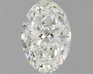 Picture of Natural Diamond 1.00 Carats, Oval with  Cut, H Color, VVS1 Clarity and Certified by GIA