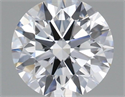 Lab Grown Diamond 1.24 Carats, Round with Ideal Cut, D Color, VS2 Clarity and Certified by IGI