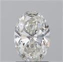 Natural Diamond 1.50 Carats, Oval with  Cut, I Color, SI2 Clarity and Certified by GIA