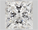 Natural Diamond 1.42 Carats, Princess with  Cut, G Color, SI1 Clarity and Certified by GIA