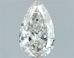 Picture of Natural Diamond 1.01 Carats, Pear with  Cut, H Color, I1 Clarity and Certified by IGI
