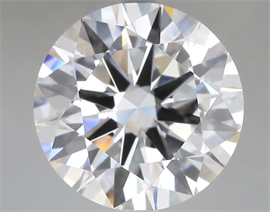 Picture of Lab Grown Diamond 7.03 Carats, Round with Ideal Cut, F Color, VVS2 Clarity and Certified by IGI