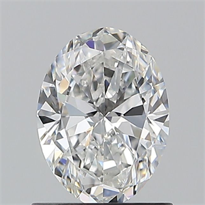 Picture of Natural Diamond 0.90 Carats, Oval with  Cut, F Color, VVS2 Clarity and Certified by GIA