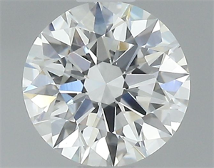 Picture of Natural Diamond 0.73 Carats, Round with Excellent Cut, F Color, VS2 Clarity and Certified by GIA