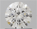 Natural Diamond 0.71 Carats, Round with Excellent Cut, F Color, VS2 Clarity and Certified by GIA