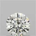 Diamante Natural 0.45 quilates, Redondo , Color K, claridad VVS1 y certificado GIA