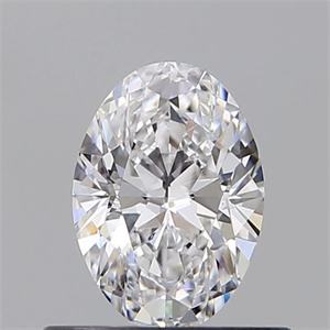 Foto Diamante Natural 0.51 quilates, Ovalado , Color D, claridad SI1 y certificado GIA de