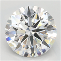 Del inventario de diamantes de laboratorio, 2.87 quilates, Redondo , Color D, claridad VVS2 y certificado GIA