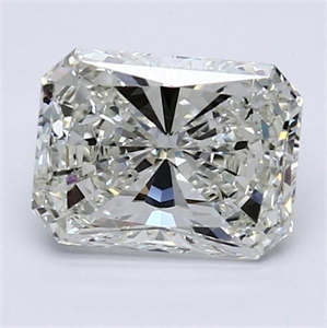 Picture of Natural Diamond 1.50 Carats, Radiant with  Cut, J Color, SI2 Clarity and Certified by GIA