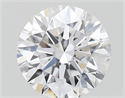 Lab Grown Diamond 2.23 Carats, Round with Ideal Cut, D Color, IF Clarity and Certified by IGI