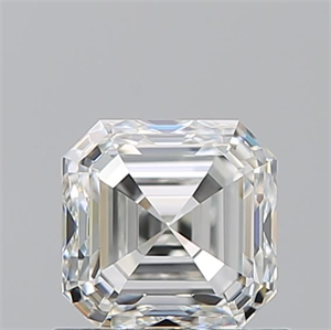 Foto Diamante Natural 1.02 quilates, Asscher , Color I, claridad VVS1 y certificado GIA de