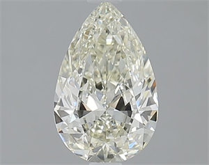 Picture of Natural Diamond 1.01 Carats, Pear with  Cut, K Color, VVS1 Clarity and Certified by IGI