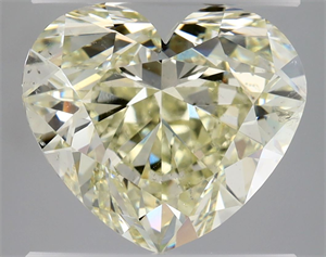 Picture of Natural Diamond 3.09 Carats, Heart with  Cut, L Color, SI2 Clarity and Certified by HRD
