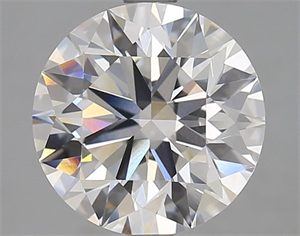 Picture of Lab Grown Diamond 3.01 Carats, Round with Ideal Cut, D Color, VVS1 Clarity and Certified by IGI