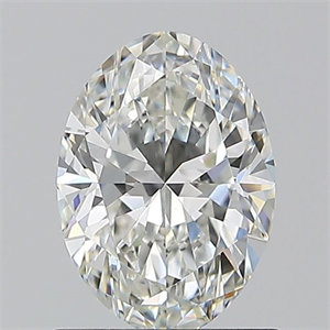 Picture of Natural Diamond 1.01 Carats, Oval with  Cut, G Color, VS1 Clarity and Certified by GIA