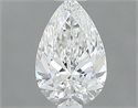 Natural Diamond 0.30 Carats, Pear with  Cut, F Color, VVS2 Clarity and Certified by GIA