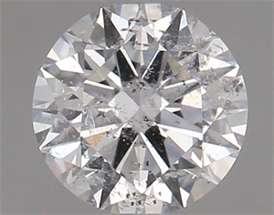 Picture of Natural Diamond 0.70 Carats, Round with Very Good Cut, E Color, SI2 Clarity and Certified by IGI
