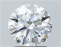 Diamante Natural 1.40 quilates, Redondo , Color E, claridad VVS2 y certificado GIA