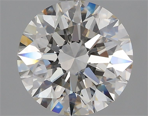 Picture of Natural Diamond 2.02 Carats, Round with Excellent Cut, J Color, VVS1 Clarity and Certified by GIA