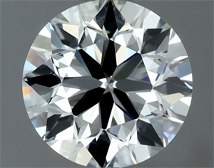 Picture of Natural Diamond 0.80 Carats, Round with Excellent Cut, I Color, VVS1 Clarity and Certified by IGI