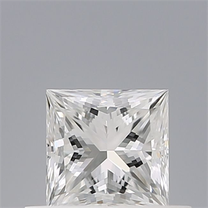 Picture of Natural Diamond 0.50 Carats, Princess with  Cut, G Color, VVS1 Clarity and Certified by GIA