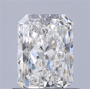 Picture of Natural Diamond 0.70 Carats, Radiant with  Cut, G Color, IF Clarity and Certified by GIA