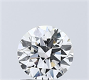 Lab Grown Diamond 1.00 Carats, Round with Ideal Cut, D Color, VS1 Clarity and Certified by IGI