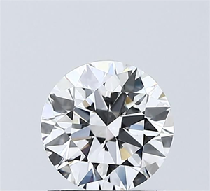 Picture of Lab Grown Diamond 1.00 Carats, Round with Ideal Cut, D Color, VS1 Clarity and Certified by IGI
