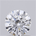 Del inventario de diamantes de laboratorio, 0.72 quilates, Redondo , Color D, claridad VVS1 y certificado IGI