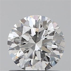 Foto Diamante Natural 0.72 quilates, Redondo , Color G, claridad SI1 y certificado GIA de