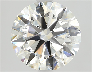 Picture of Natural Diamond 2.02 Carats, Round with Excellent Cut, H Color, VS2 Clarity and Certified by GIA