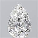Diamante Natural 1.50 quilates, De pera , Color E, claridad VS2 y certificado GIA