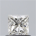 Diamante Natural 0.50 quilates, Princesa , Color I, claridad VS2 y certificado GIA