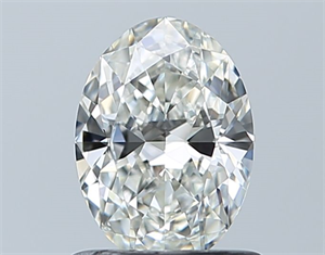 Picture of Natural Diamond 0.75 Carats, Oval with  Cut, I Color, VVS2 Clarity and Certified by GIA