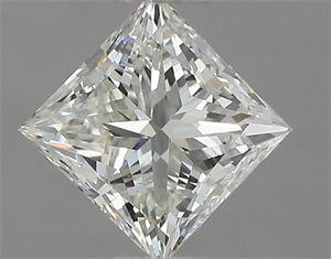 Picture of Natural Diamond 0.75 Carats, Princess with  Cut, J Color, VS1 Clarity and Certified by IGI