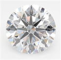 Lab Grown Diamond 3.26 Carats, Round with Ideal Cut, D Color, VVS1 Clarity and Certified by IGI