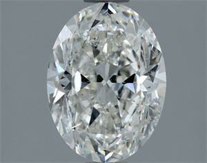 Picture of Natural Diamond 1.71 Carats, Oval with  Cut, I Color, SI2 Clarity and Certified by GIA