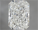 Diamante Natural 1.00 quilates, Radiante , Color H, claridad VS2 y certificado GIA