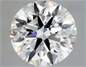 Diamante Natural 2.71 quilates, Redondo , Color D, claridad IF y certificado GIA