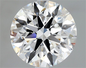 Foto Diamante Natural 2.71 quilates, Redondo , Color D, claridad IF y certificado GIA de