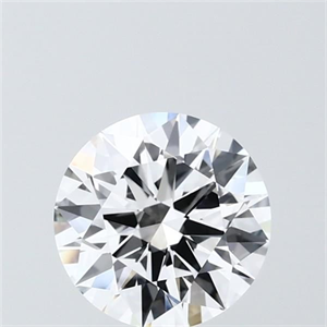 Picture of Lab Grown Diamond 1.50 Carats, Round with Excellent Cut, E Color, VVS2 Clarity and Certified by IGI