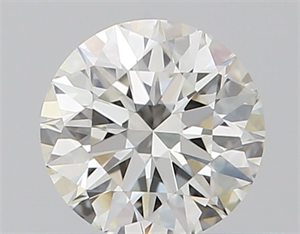 Foto Diamante Natural 0.40 quilates, Redondo , Color J, claridad IF y certificado GIA de